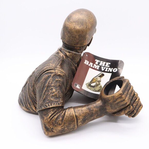 Colorado Rockies Bam Vino Wine Bottle Holder MLB Baseball Sculpture Figure - Picture 6 of 9